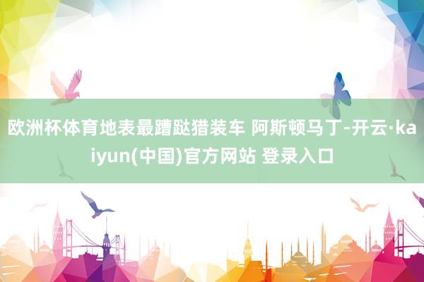 欧洲杯体育地表最蹧跶猎装车 阿斯顿马丁-开云·kaiyun(中国)官方网站 登录入口