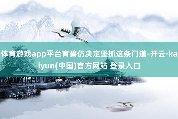 体育游戏app平台育碧仍决定坚抓这条门道-开云·kaiyun(中国)官方网站 登录入口