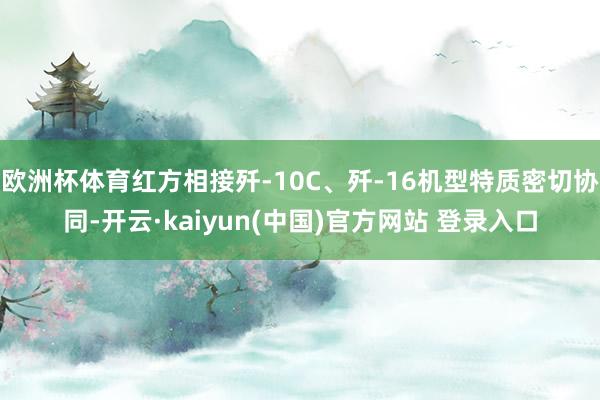 欧洲杯体育红方相接歼-10C、歼-16机型特质密切协同-开云·kaiyun(中国)官方网站 登录入口